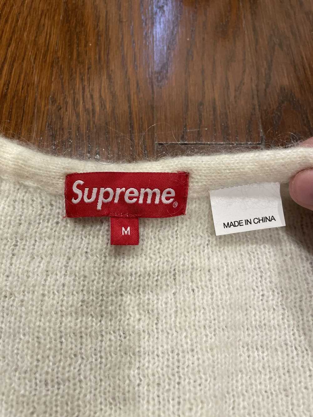 Supreme Supreme Brushed Grid Mohair Cardigan SS22 - image 10