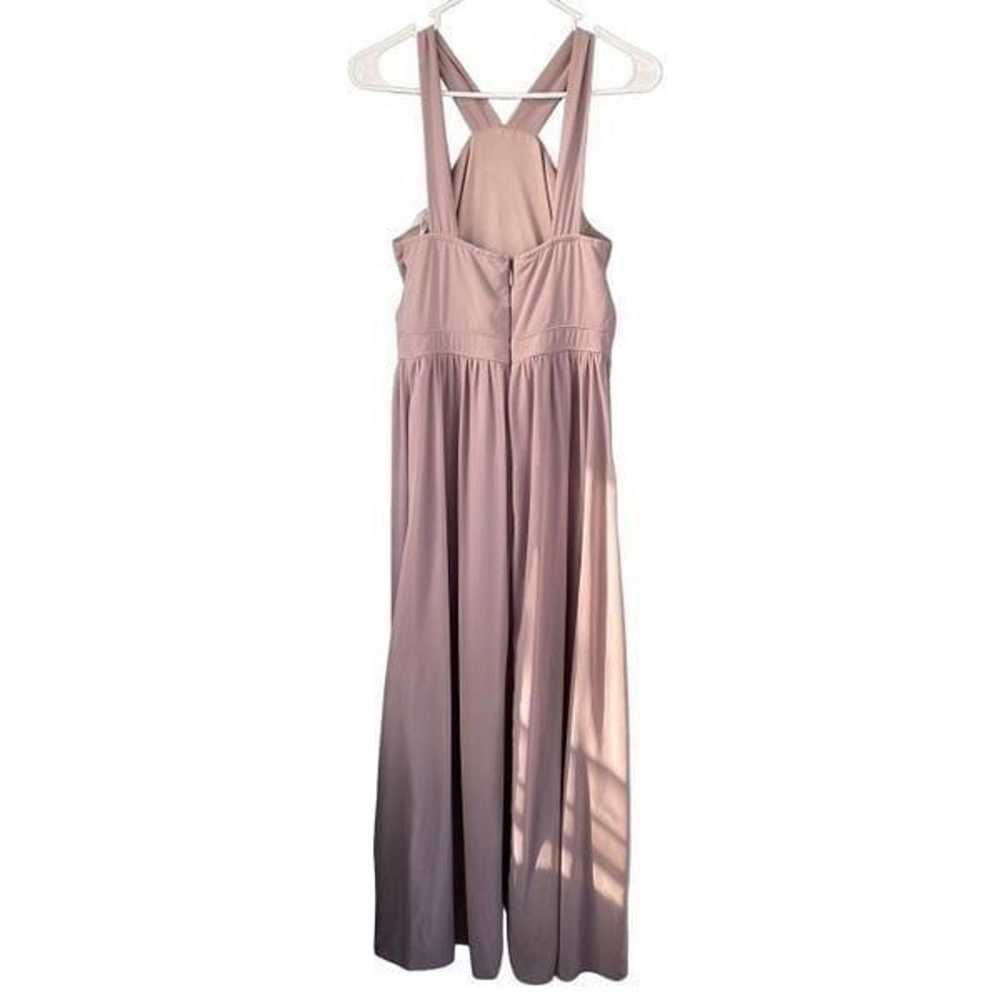0561 Lulus Air of Romance Taupe Maxi Dress Size M… - image 3