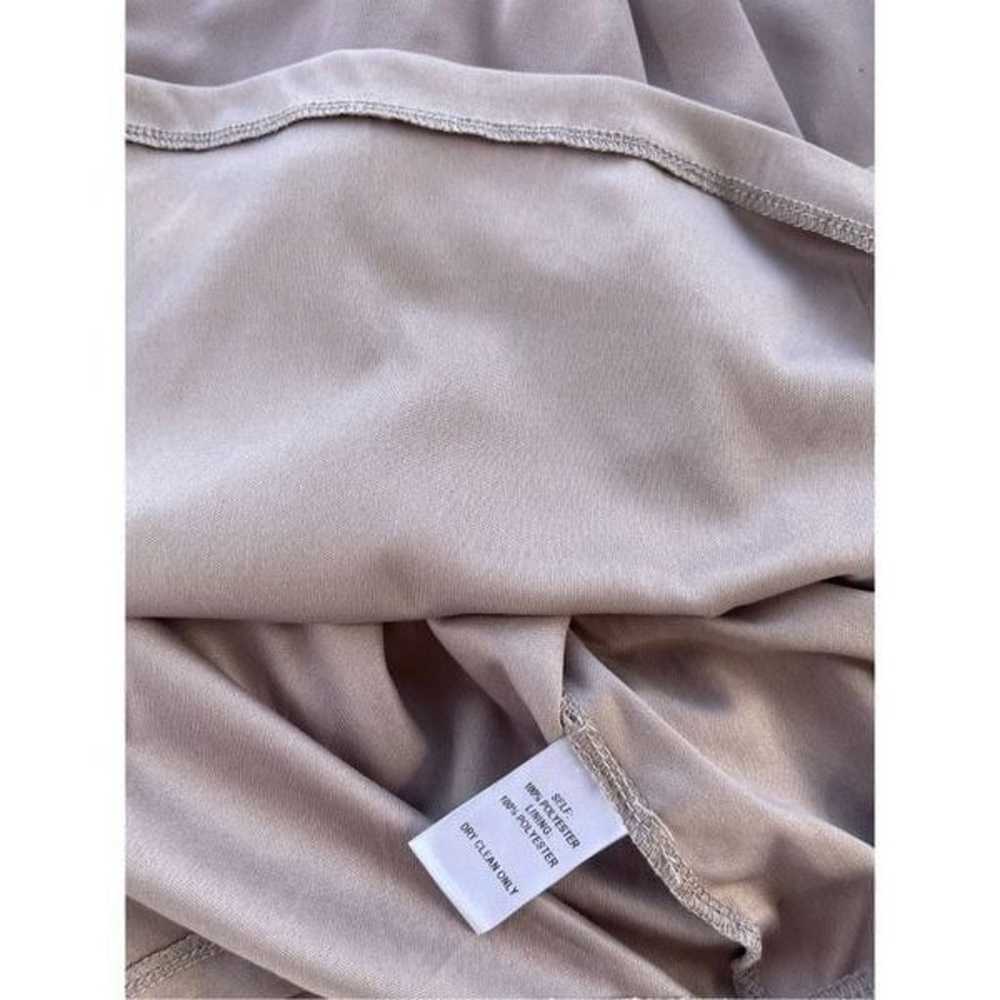0561 Lulus Air of Romance Taupe Maxi Dress Size M… - image 8