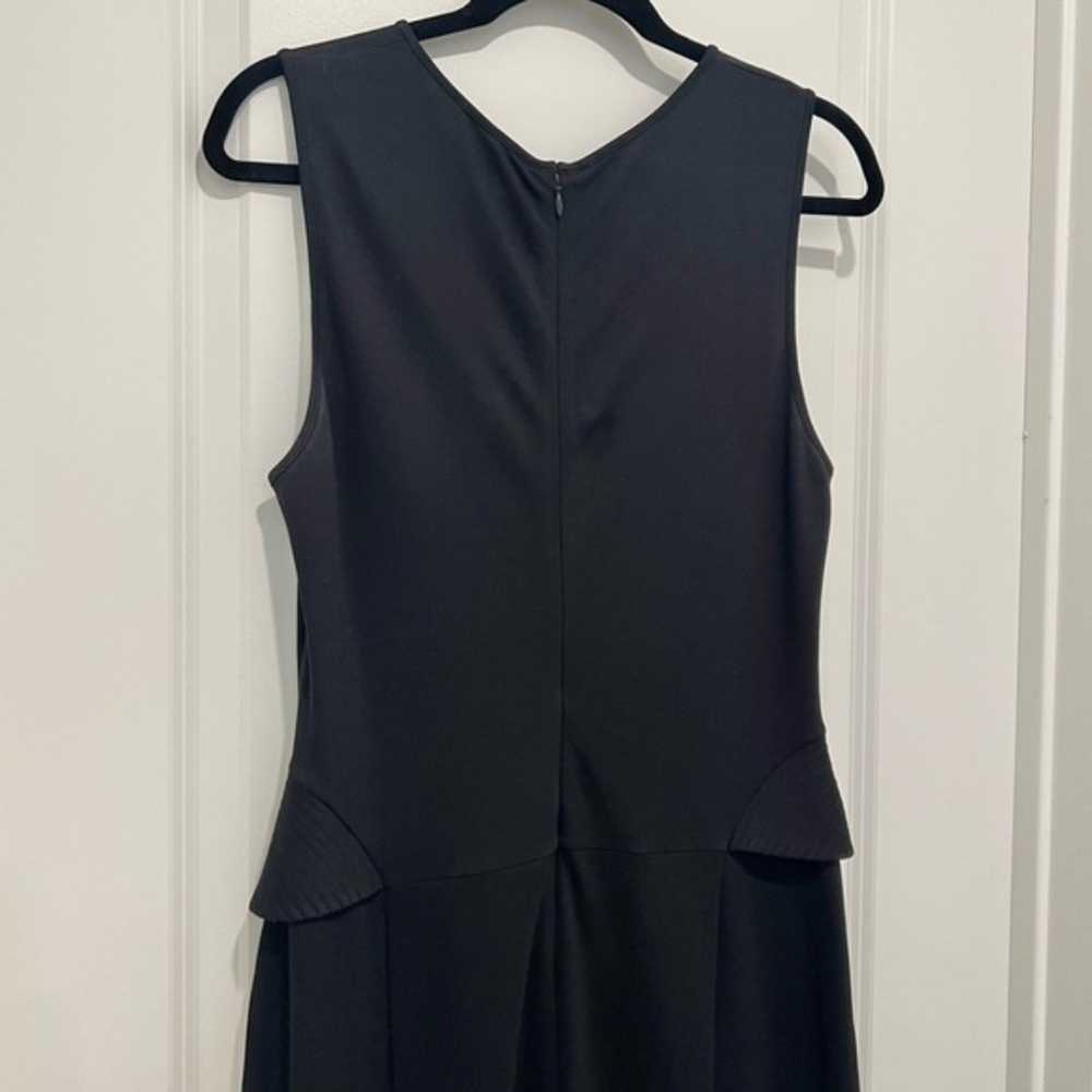Theory Dellera Black Peplum Dress Women's Sz. 8 C… - image 11