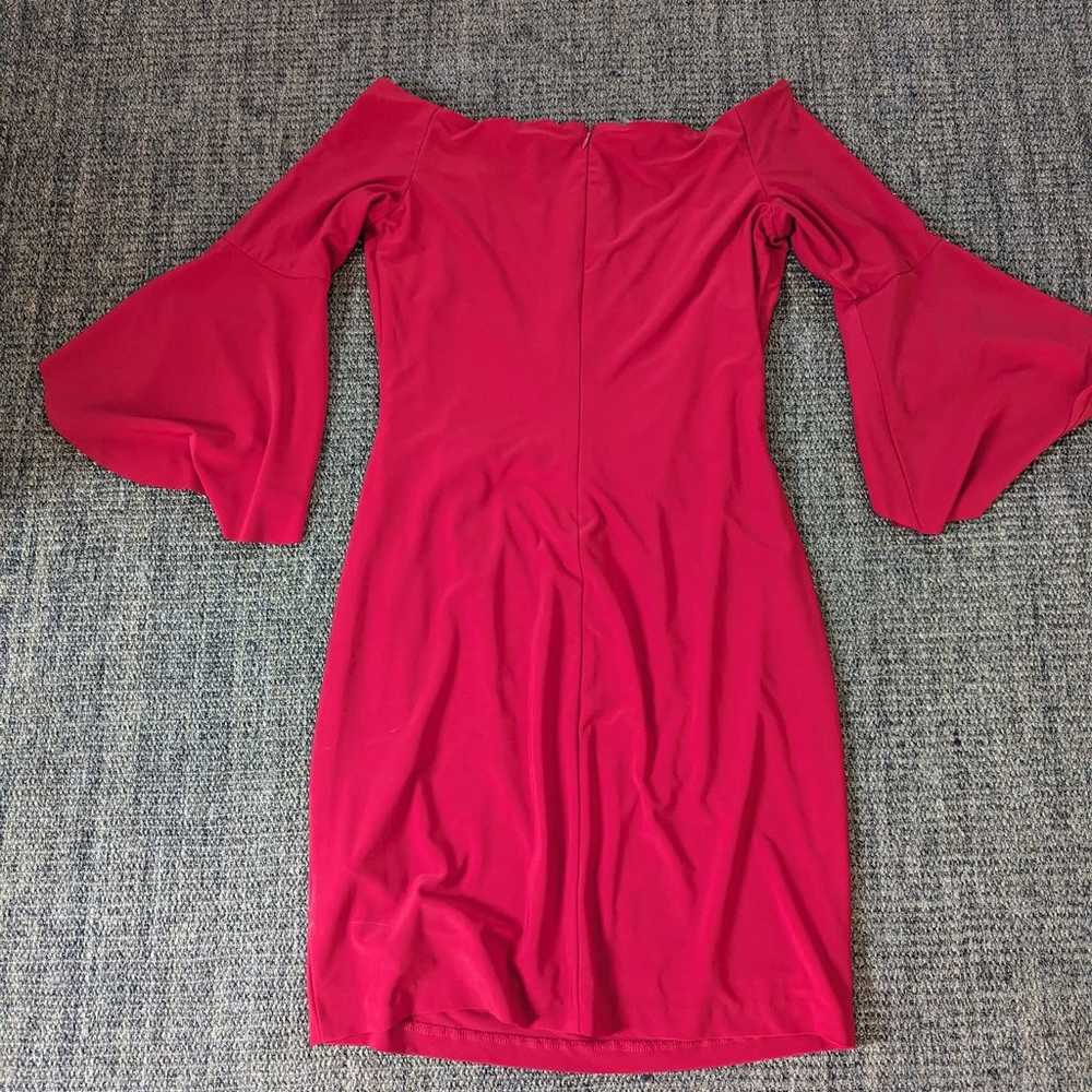 Lauren Ralph Lauren Womens 12 BelI Sleeve Dress R… - image 8