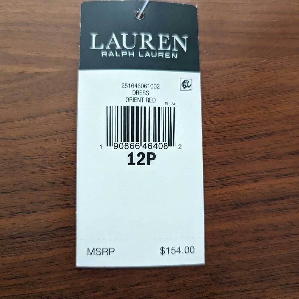 Lauren Ralph Lauren Womens 12 BelI Sleeve Dress R… - image 9