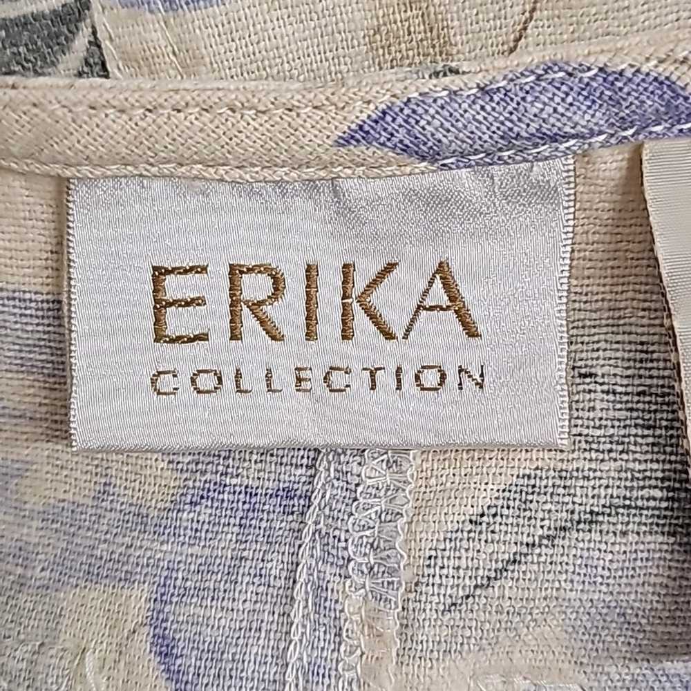 Erika Collection Linen Cotton Jumper Dress Cream … - image 8