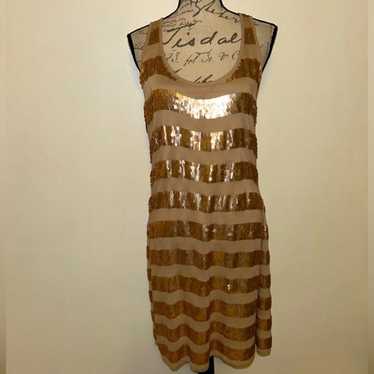 MICHAEL Michael Kors Sequin Striped Dress