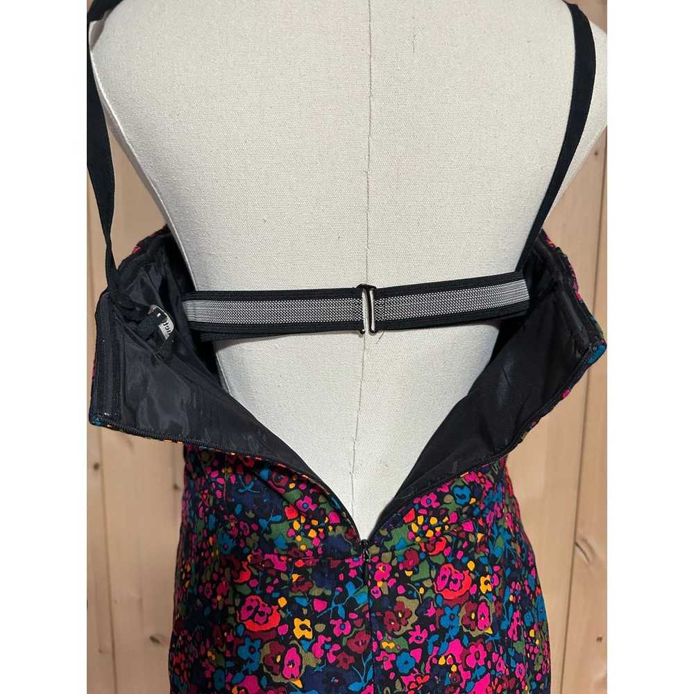 Nanette Lepore | Floral Strapless Dress | Size 8 - image 7