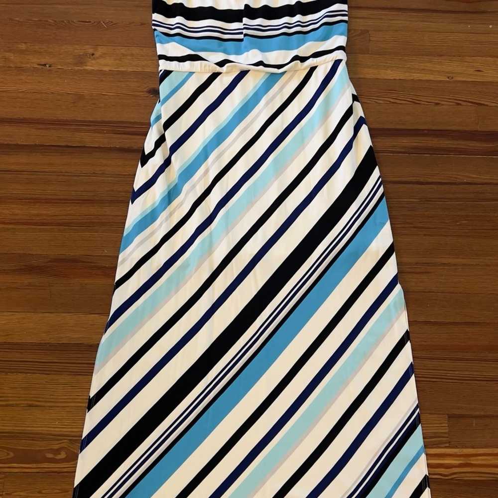 WHBM Striped Maxi Dress - image 1