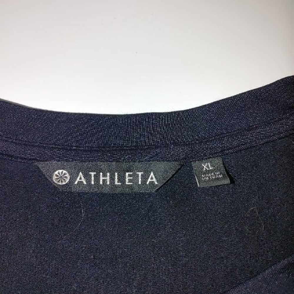 ATHLETA Woman's Long Snaps Closure Sleeves Crew N… - image 6