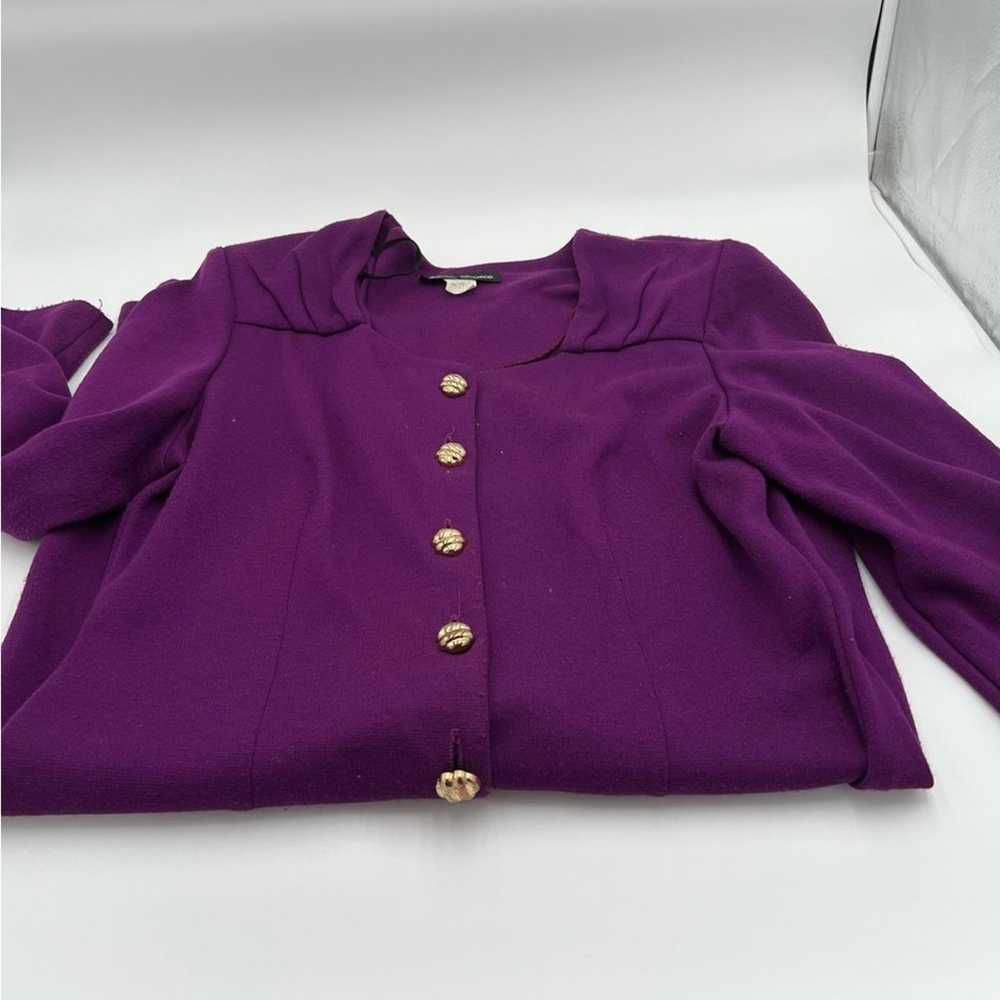 Plus size 18 Moon Dance purple dress - image 5