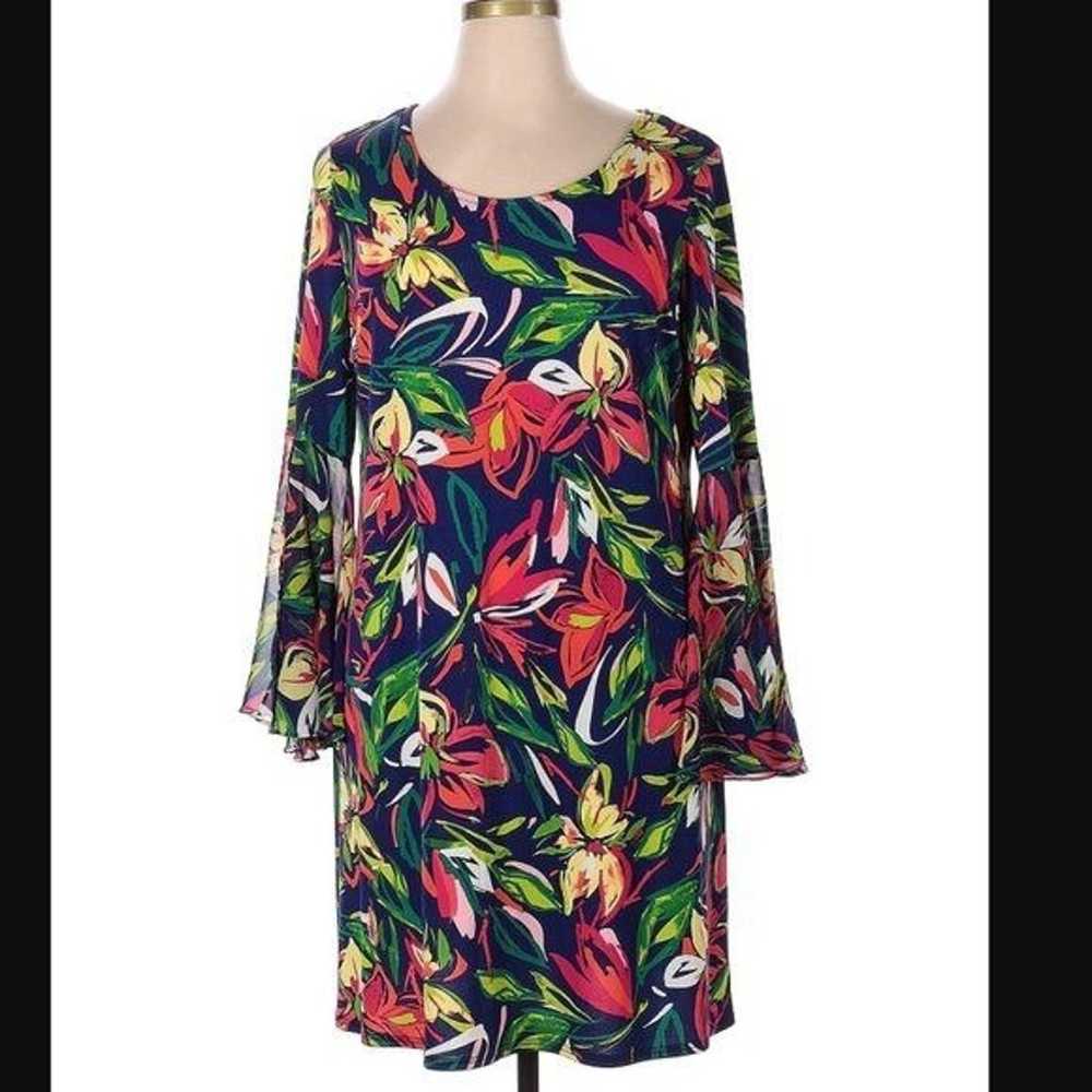 Westport dress womens 1X Floral Tropical Vacation… - image 1