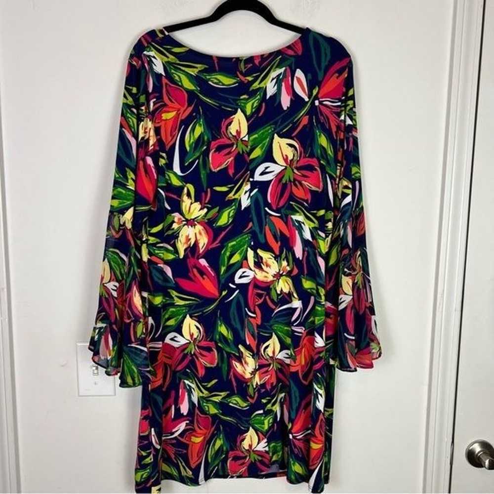 Westport dress womens 1X Floral Tropical Vacation… - image 7