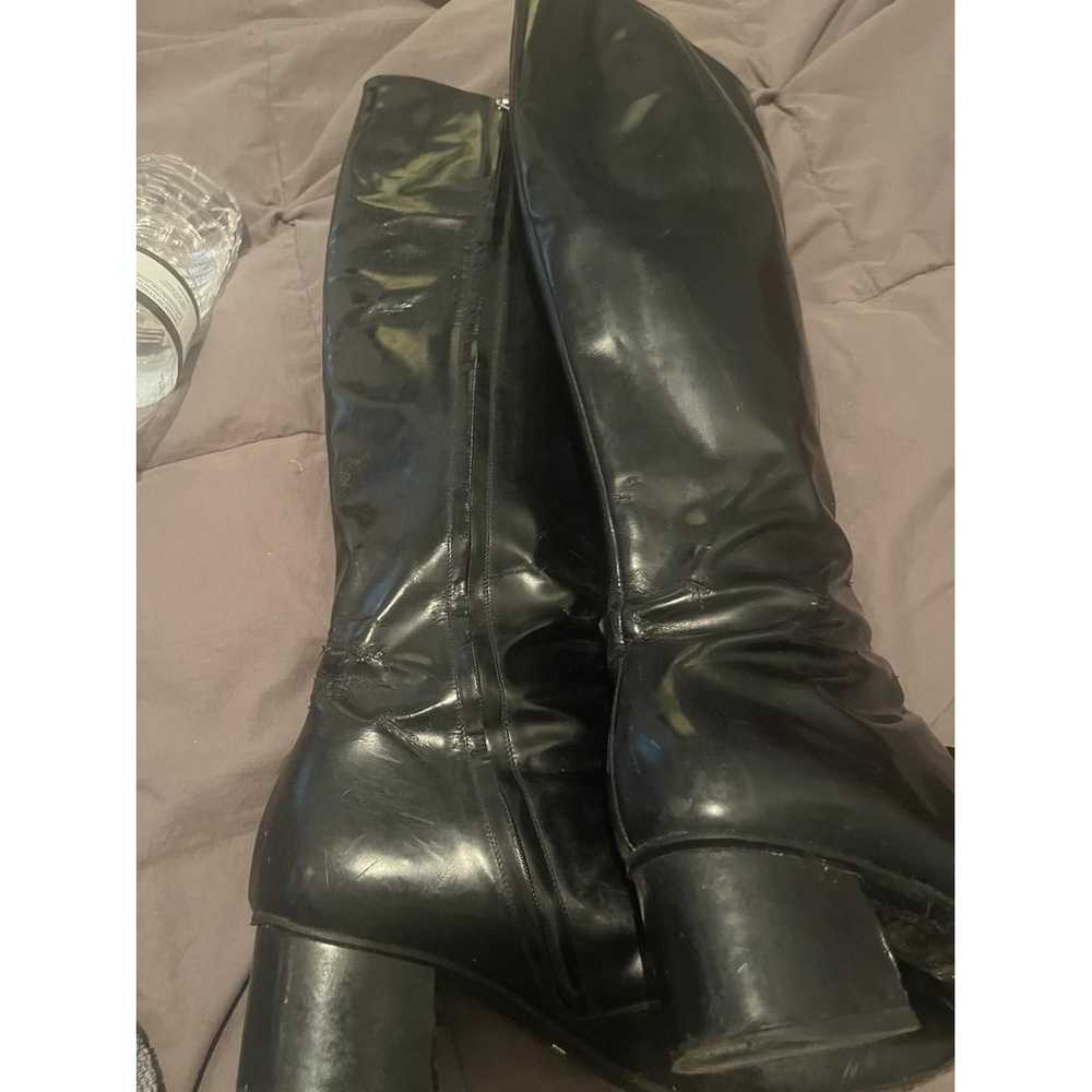 Gucci Patent leather riding boots - image 4
