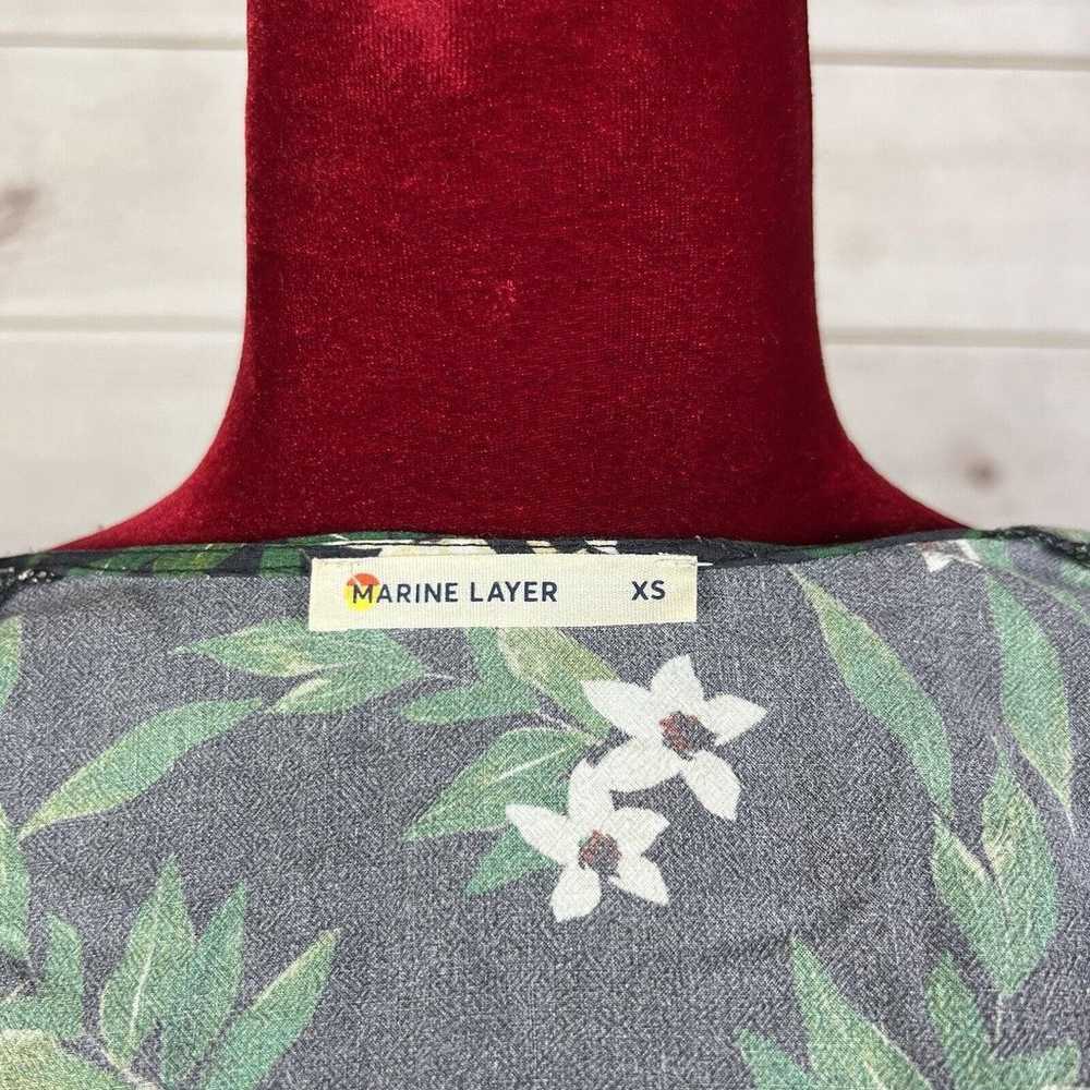 Marine Layer Emlyn Wrap Dress Midi Floral Print S… - image 12
