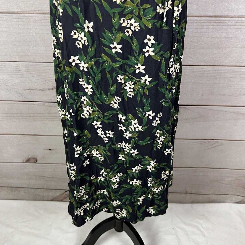 Marine Layer Emlyn Wrap Dress Midi Floral Print S… - image 3