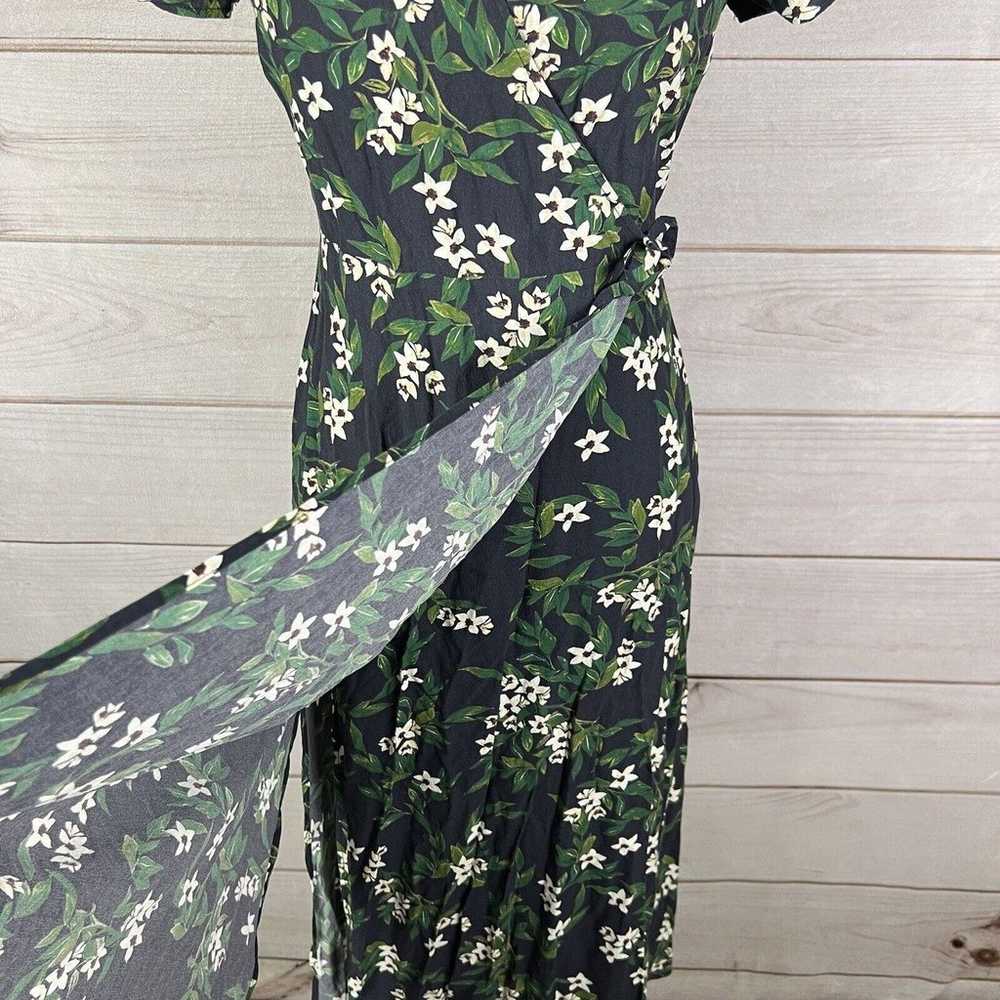 Marine Layer Emlyn Wrap Dress Midi Floral Print S… - image 9