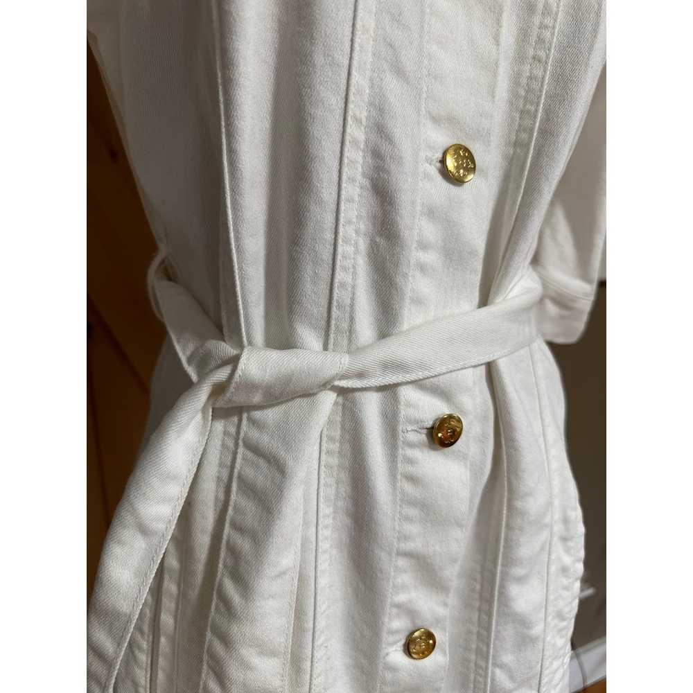 Nanette Lepore | Bowery White Denim Shirt Dress |… - image 3