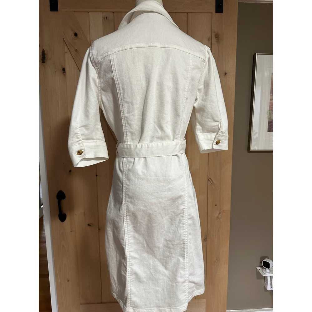 Nanette Lepore | Bowery White Denim Shirt Dress |… - image 5
