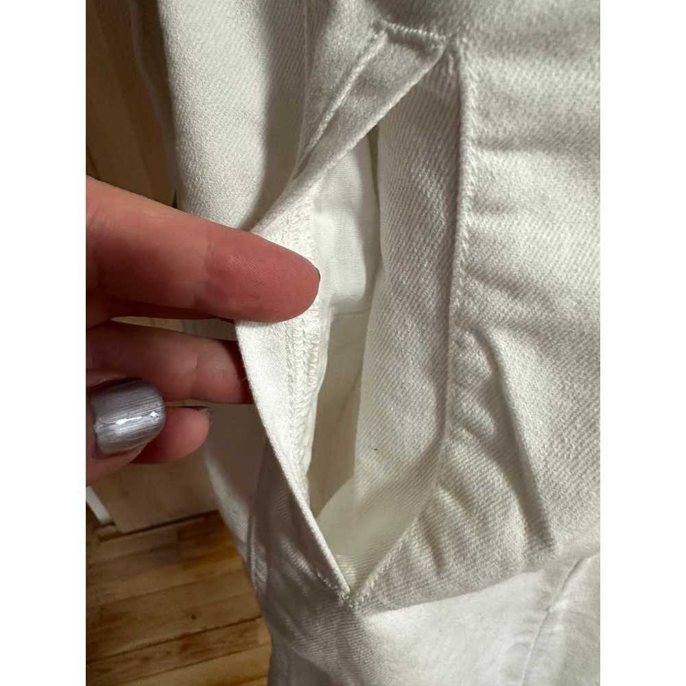 Nanette Lepore | Bowery White Denim Shirt Dress |… - image 7