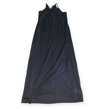 Y2k fitted black maxi dress - image 1