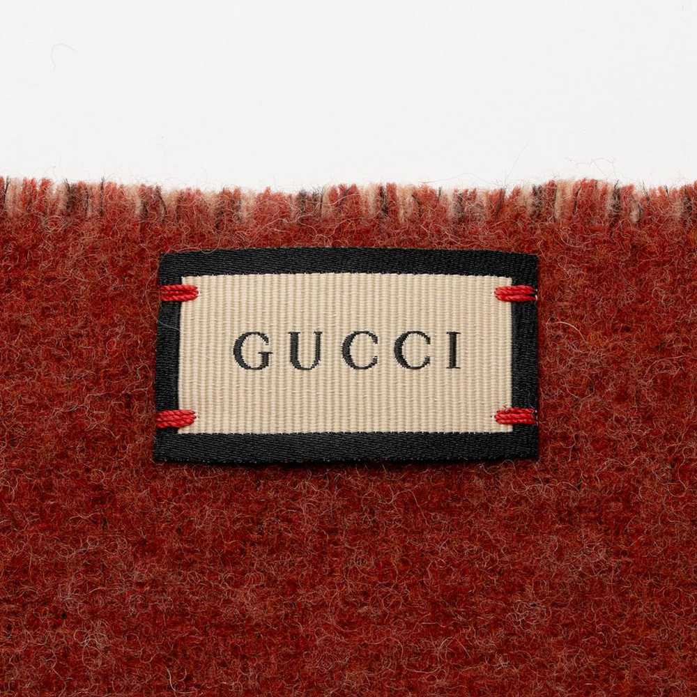 Gucci Wool scarf - image 4