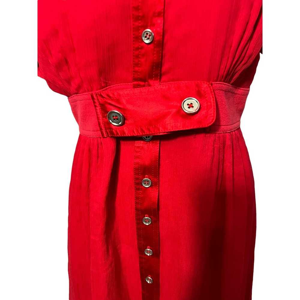 Catherine Malandrino Red Dress - image 7