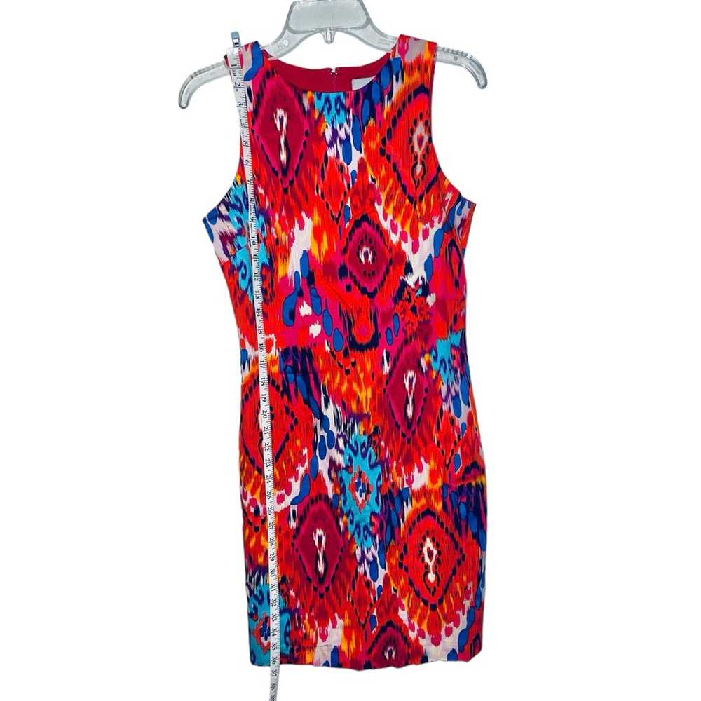 Bagdley Mischa Multi Colored Sleeveless Dress Sz 6 - image 2