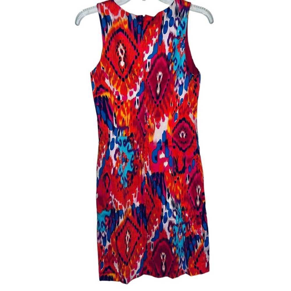 Bagdley Mischa Multi Colored Sleeveless Dress Sz 6 - image 3