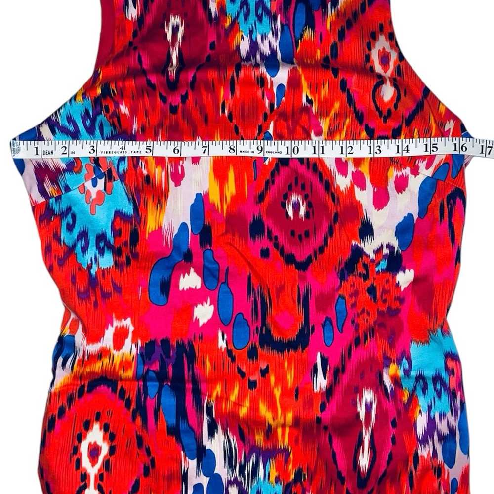 Bagdley Mischa Multi Colored Sleeveless Dress Sz 6 - image 4