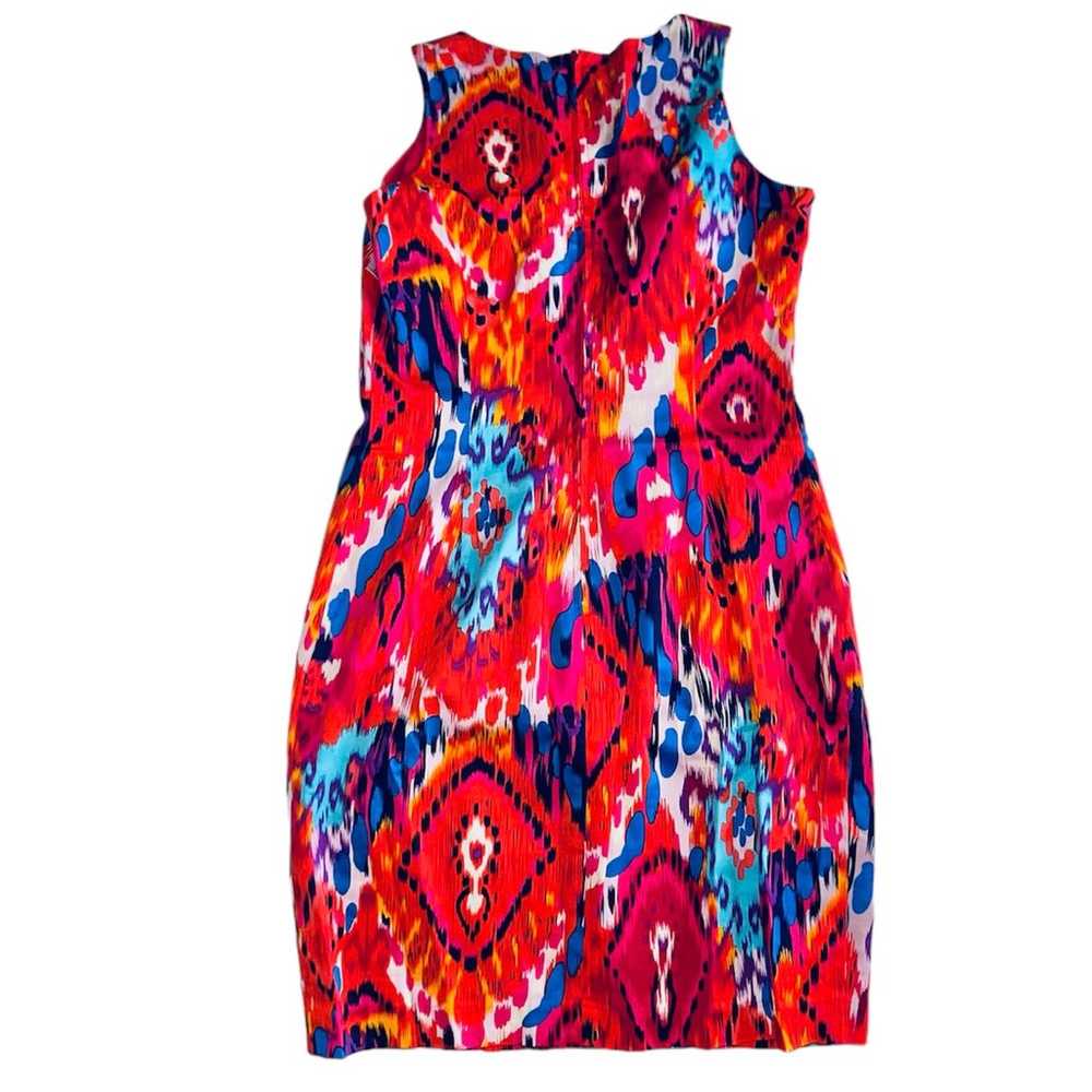 Bagdley Mischa Multi Colored Sleeveless Dress Sz 6 - image 5