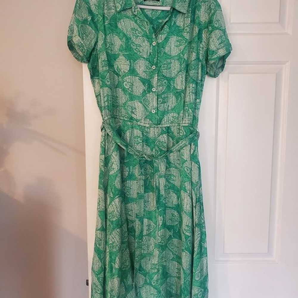 King Louie Olive Luna dress, size 8 (EUC) - image 3