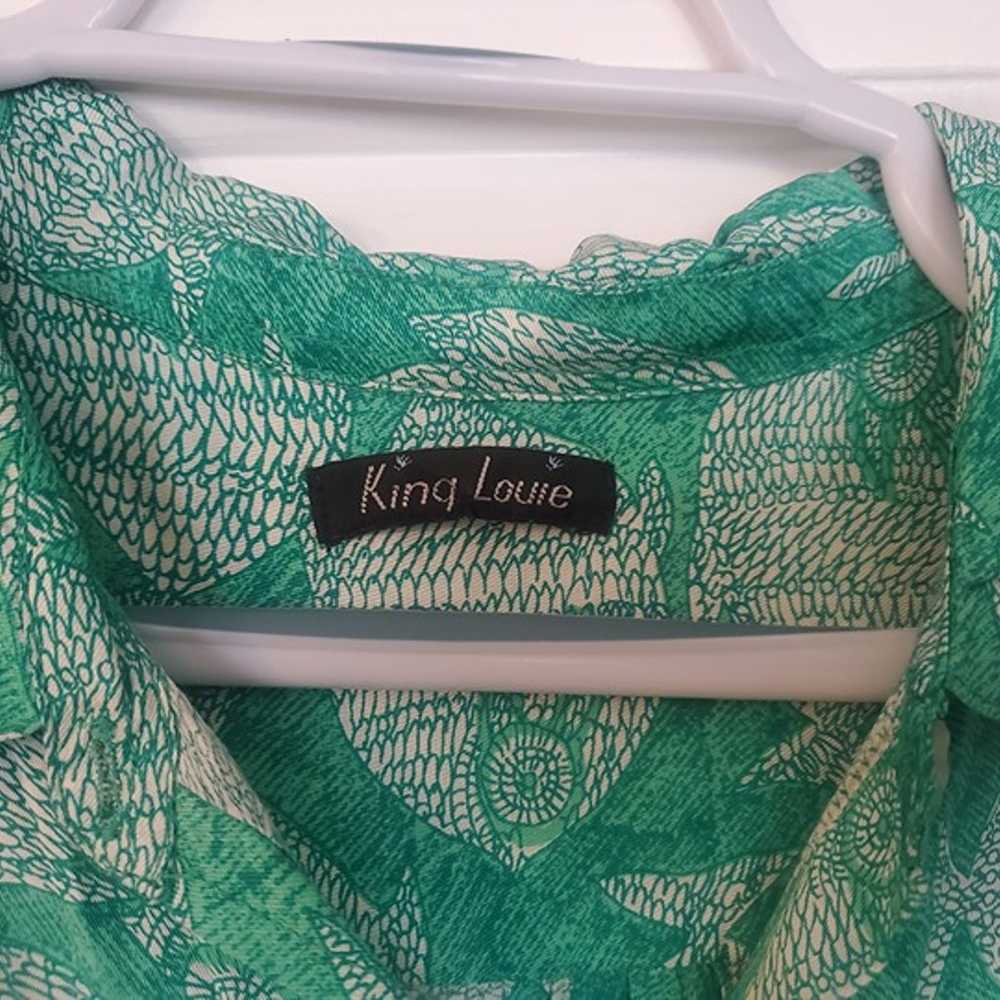 King Louie Olive Luna dress, size 8 (EUC) - image 4