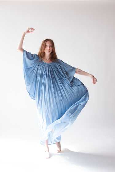 1970s Blue Gauze Dress | Amerikan Climax