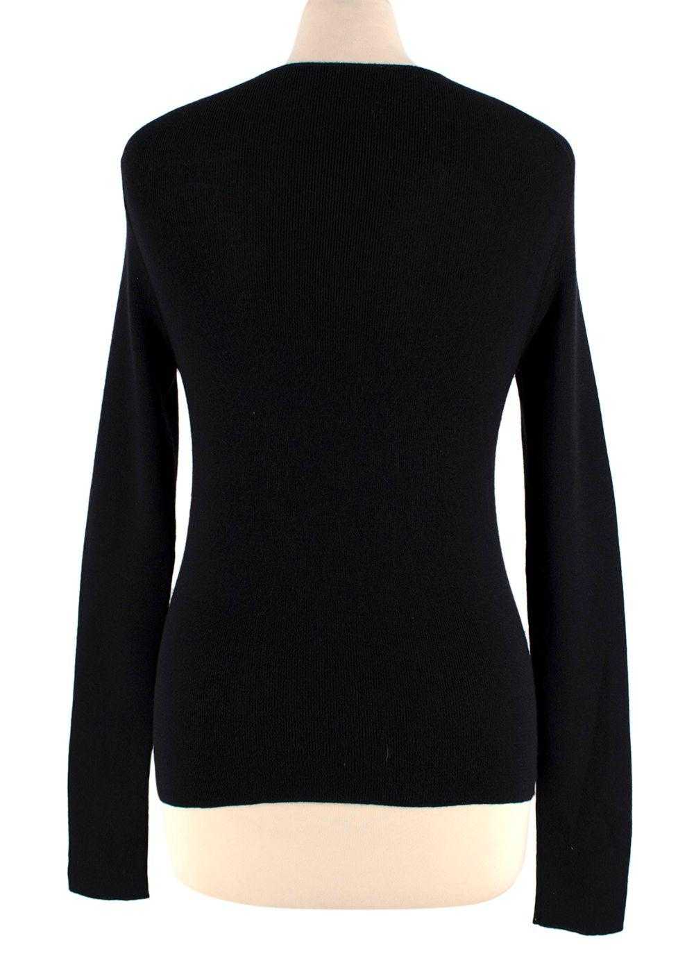 Managed by hewi Jil Sander Black Fine Knit Jumper - image 2