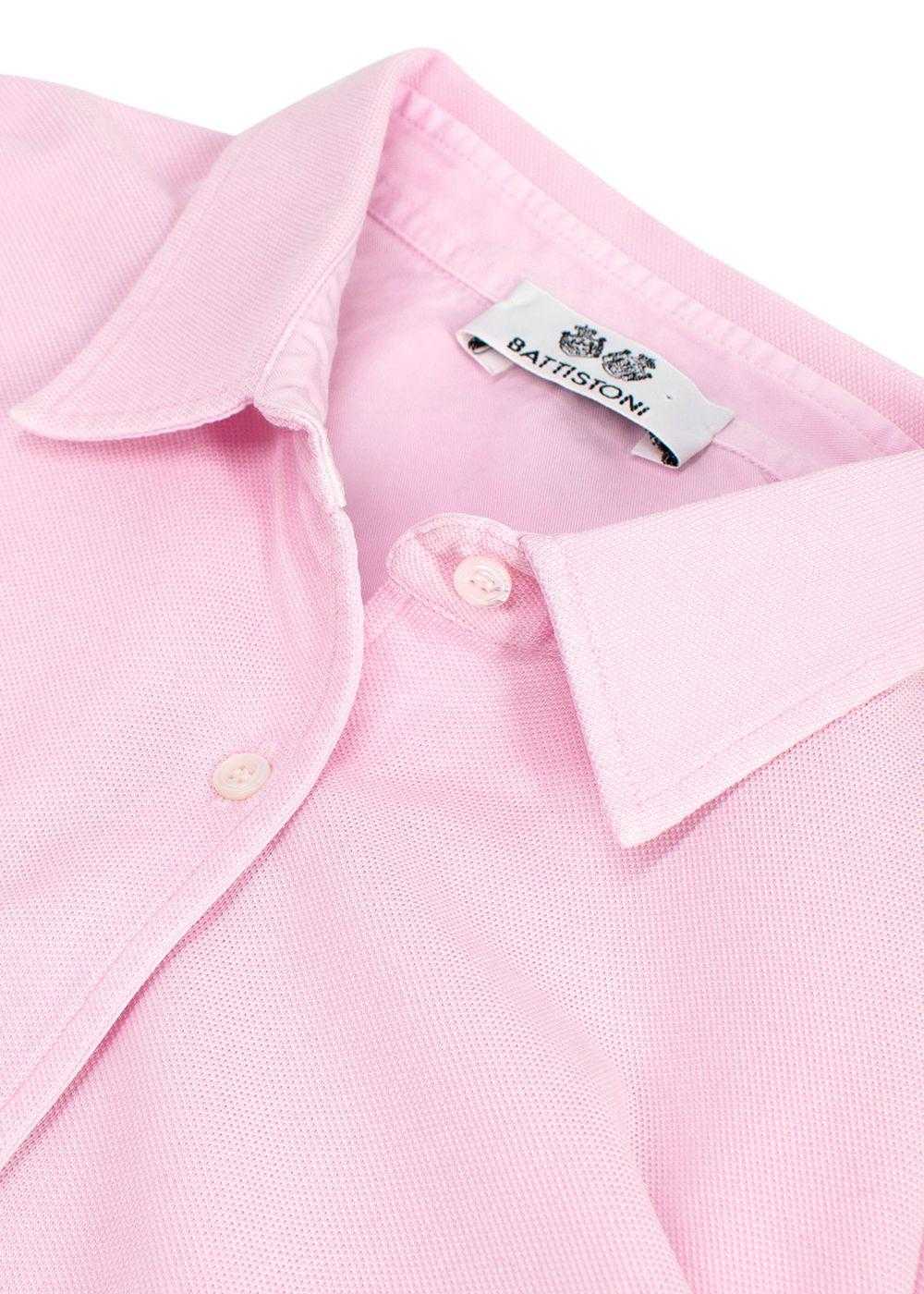 Managed by hewi Battistoni Pink Cotton Shirt - image 3