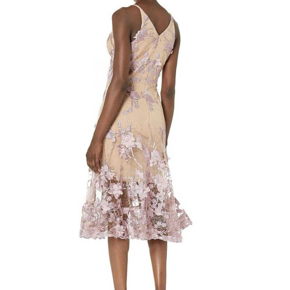 Dress the Population Audrey Strap 3D Floral Dress… - image 3