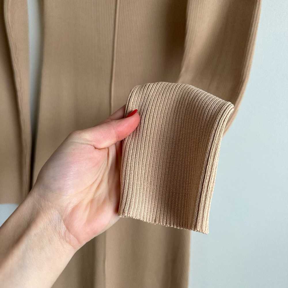 DISSH Stride Warm Wheat Knit Midi Dress in Beige … - image 7