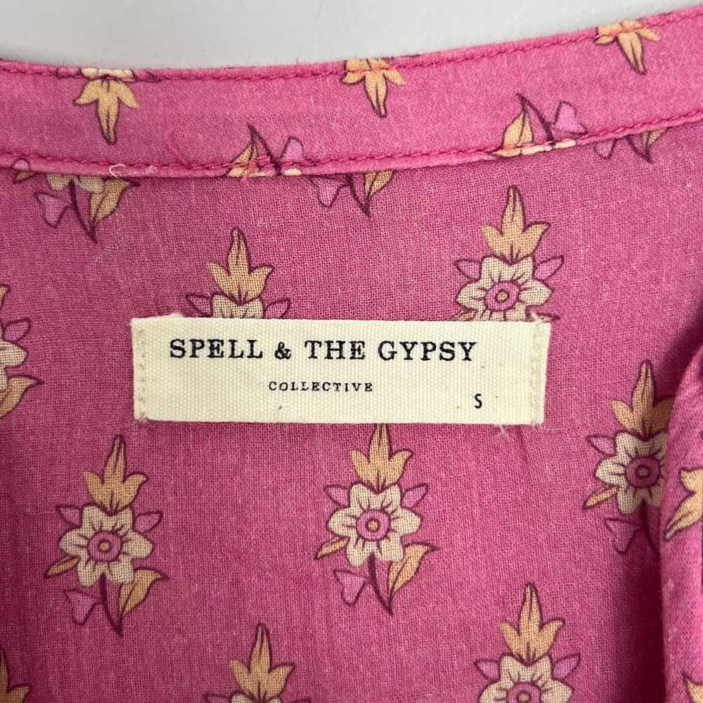 Spell & The Gypsy Utopia Tunic Mini Dress in Flam… - image 12