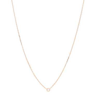 CARTIER 18K Pink Gold Diamond SM D'Amour Pendant … - image 1