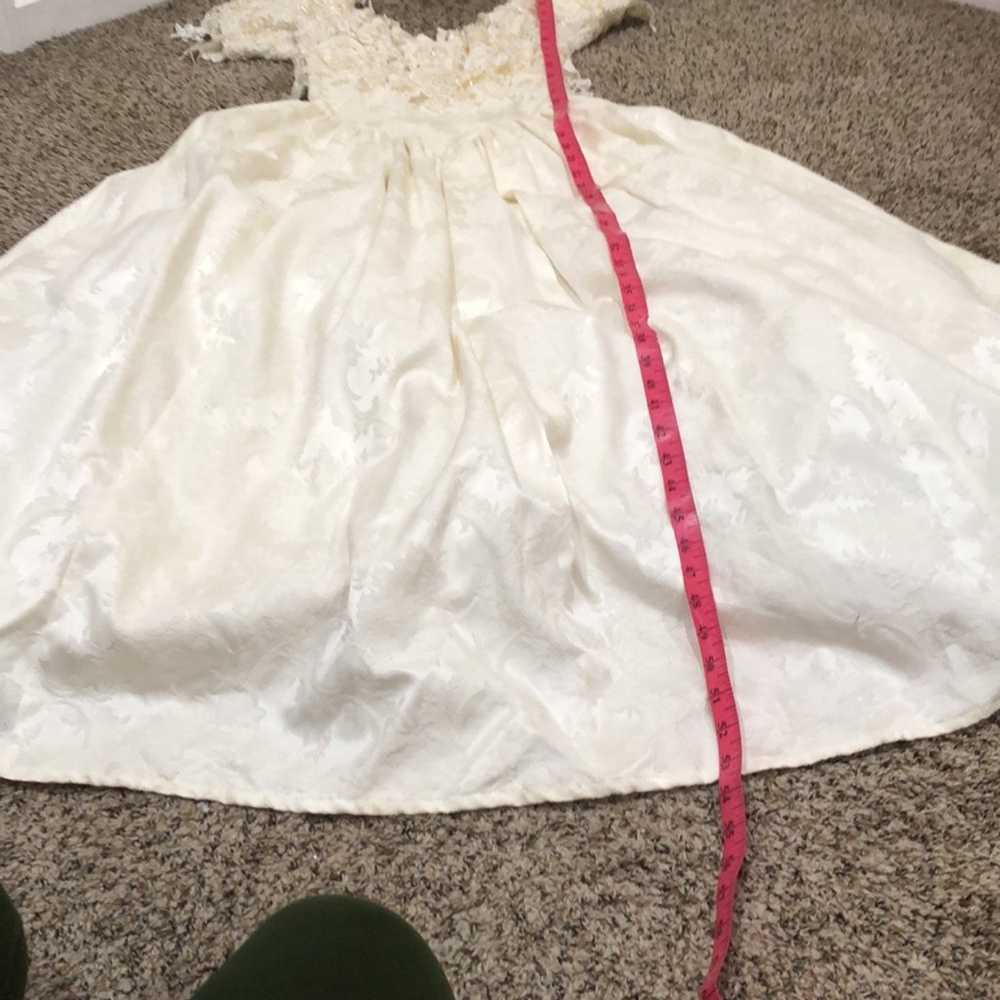 Vintage Jessica McClintock Wedding Gown Size XS I… - image 8