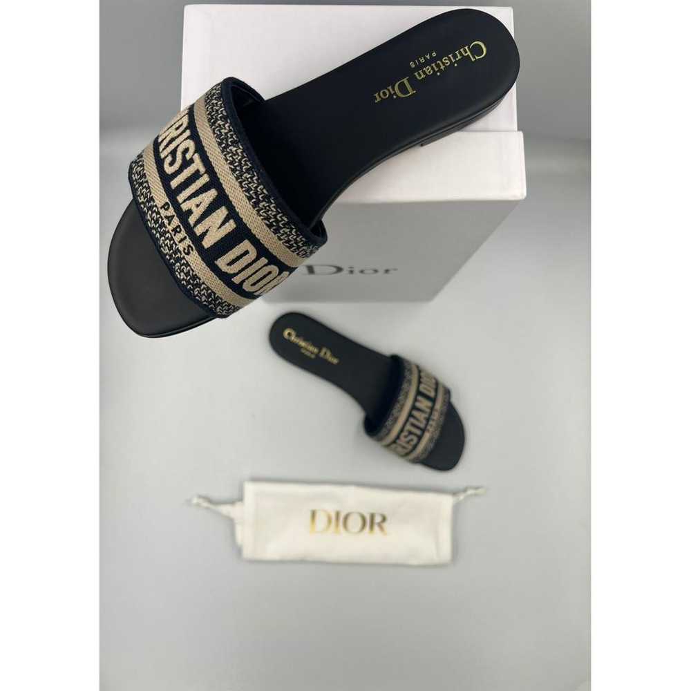 Dior Dway cloth sandal - image 6