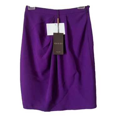 Gucci Silk mini skirt