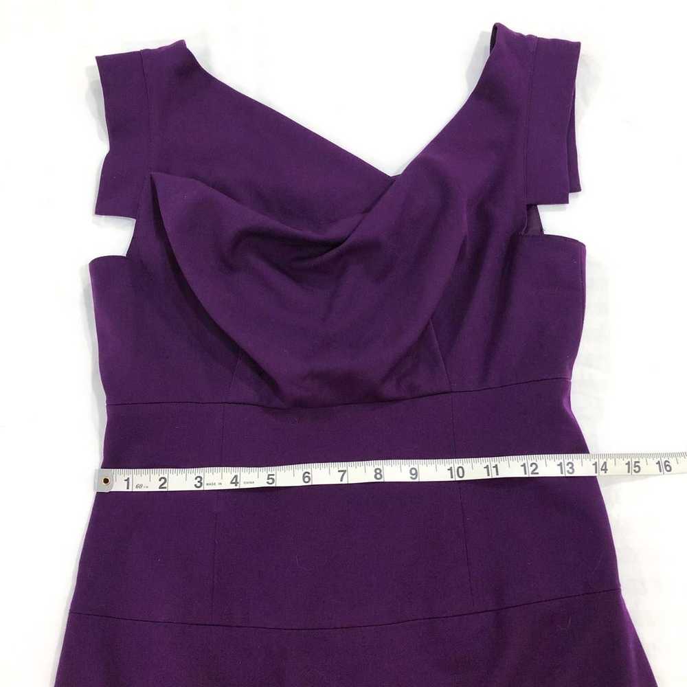 Black Halo Jackie O Purple Sheath Dress - image 7