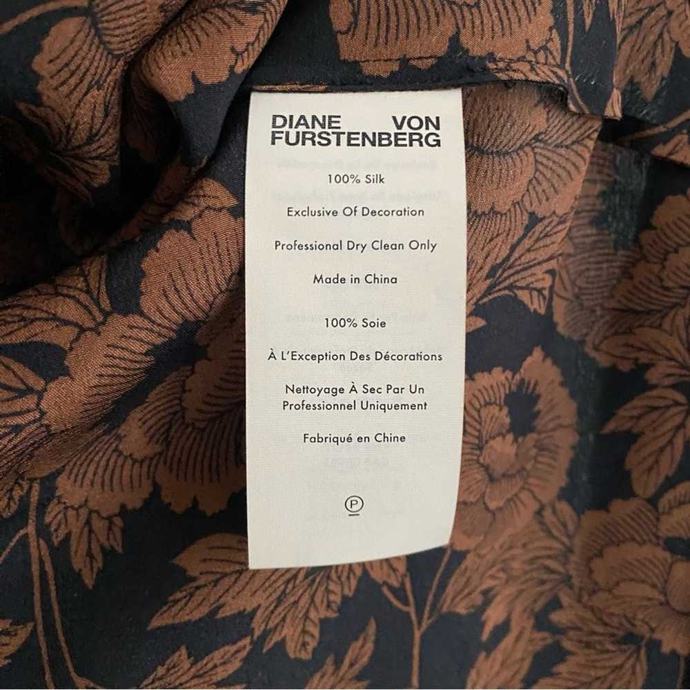 Diane Von Furstenburg Tilly Midi Floral Wrap Dress - image 10