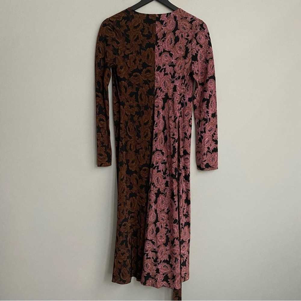 Diane Von Furstenburg Tilly Midi Floral Wrap Dress - image 11