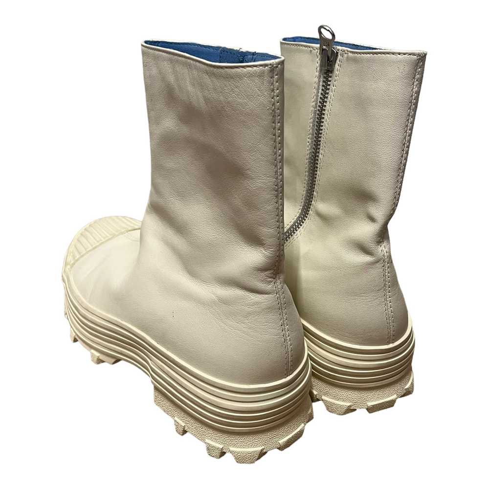camper/Rain Boots/US 10/Leather/WHT/ - image 2