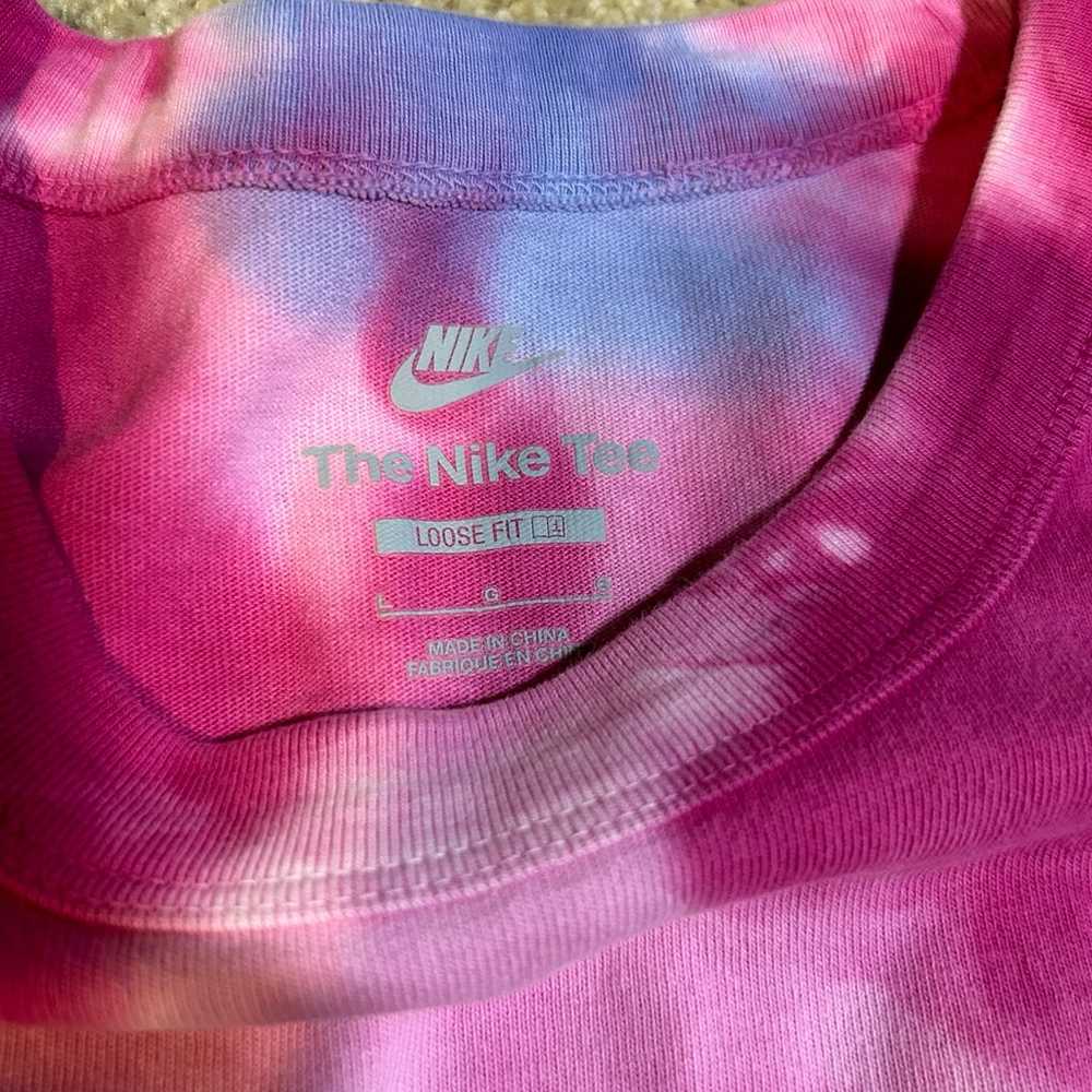Nike Pink Tie Dye Shirt - image 3