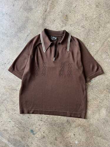 1970s JC Penney Zip Polo Shirt