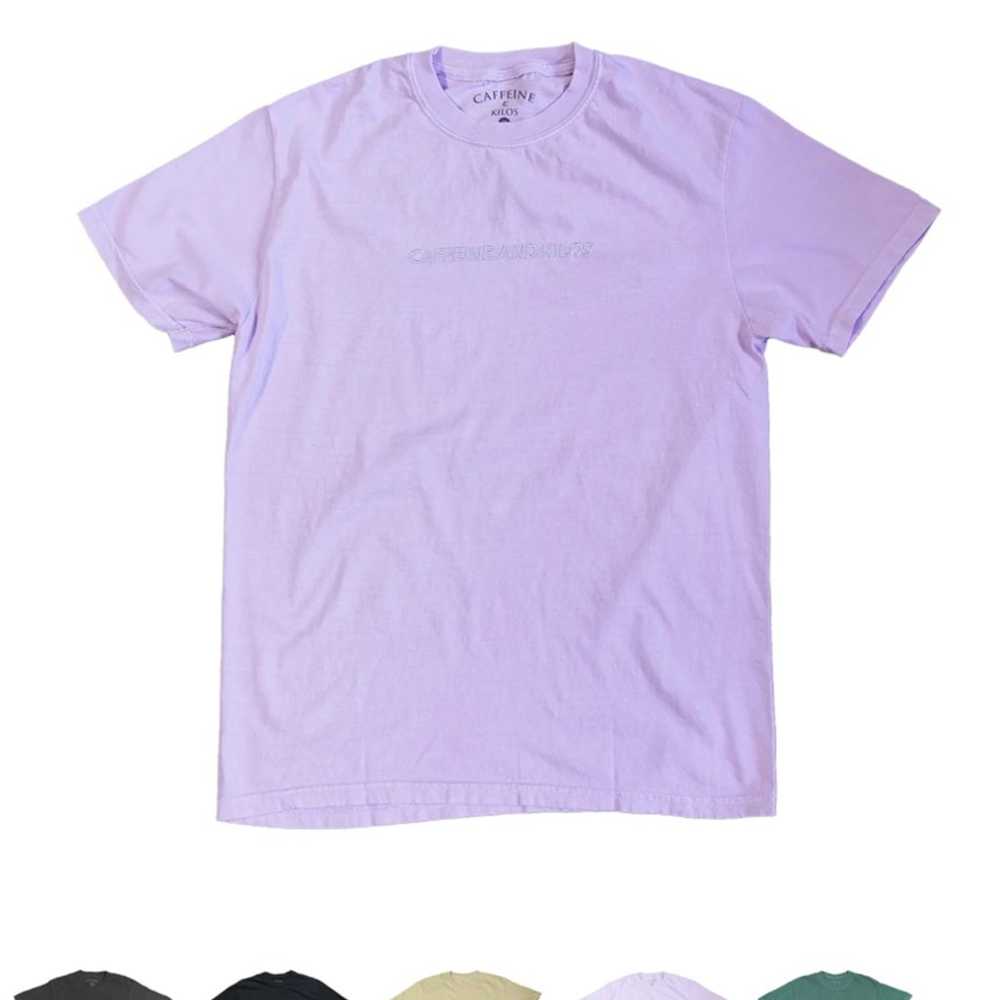Caffeine and Kilos shirt Purple - image 3