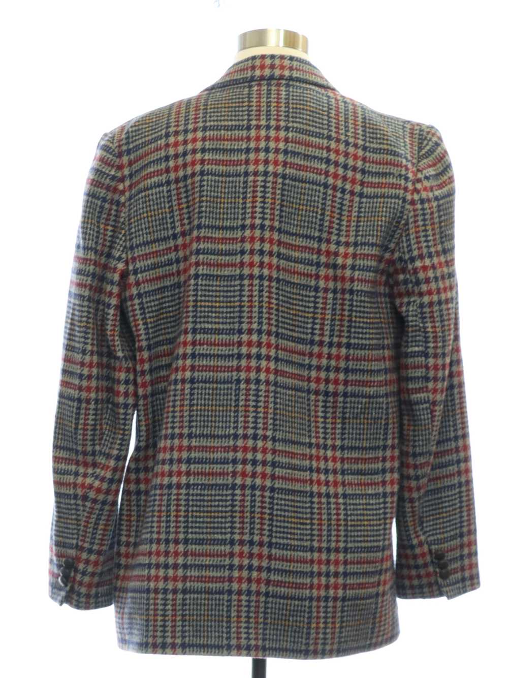 1980's Jack Set Womens Plaid Blazer Sport Coat Ja… - image 3