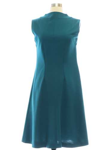 1960's Mod Knit A-Line Dress