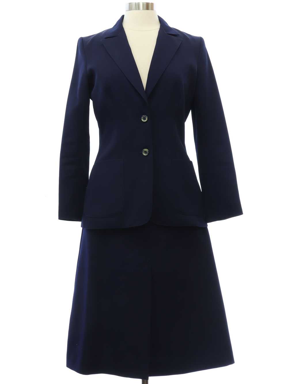 1970's Pantter Womens Dark Blue Suit - image 1